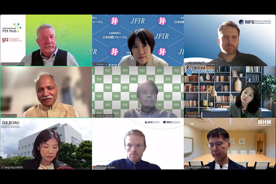 Webinar “Governance for Sustainable Hydrogen Ramp-Up: Insights from the Asia-Pacific” Held