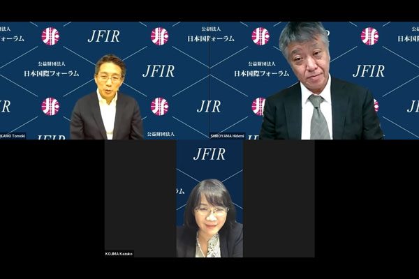 シリーズセミナー「中国を如何に捉え、どう向き合うか 中国の対外行動を突き動かしているダイナミクスを読む」(第9回)